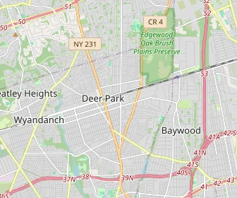 Area schools map